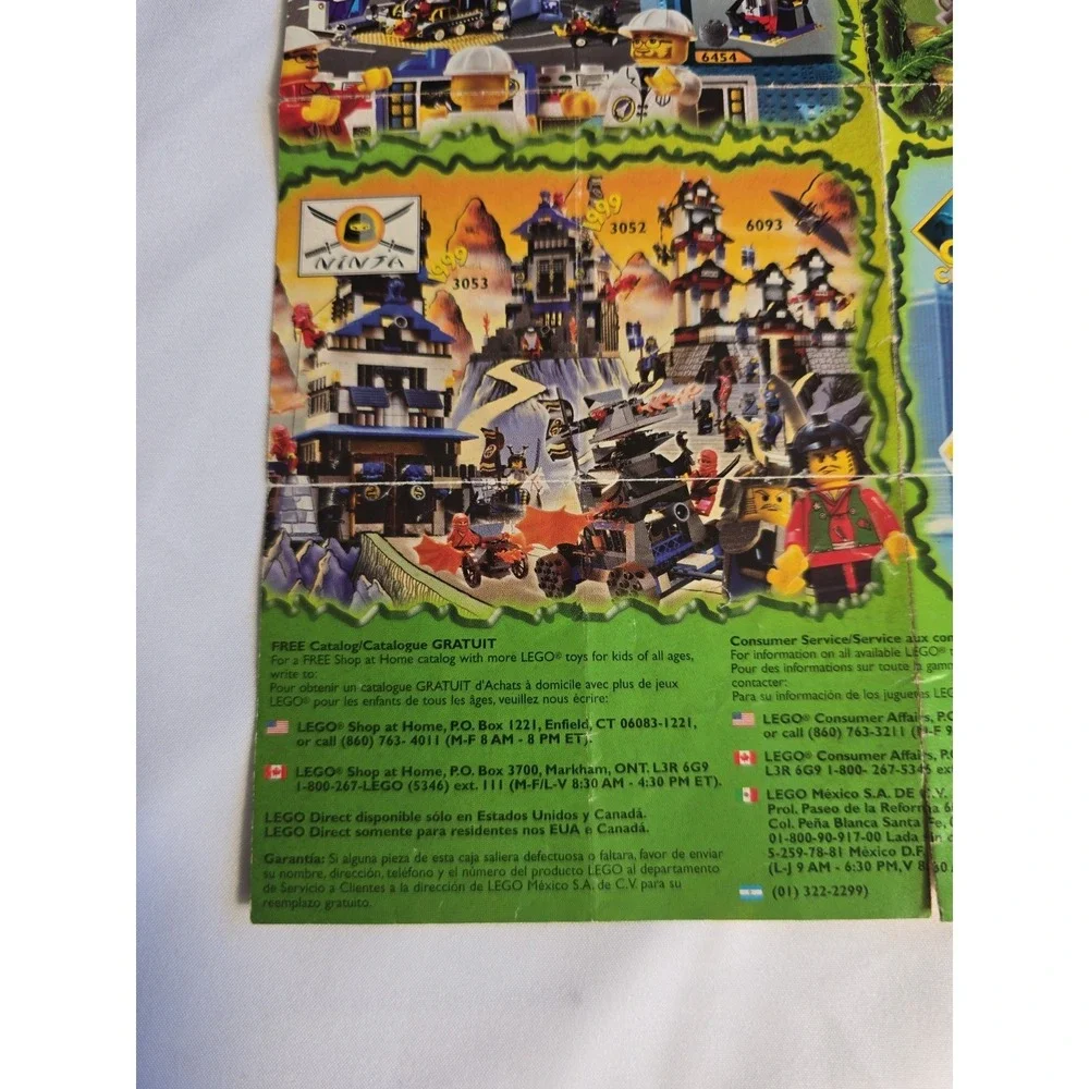 LEGO - Star Wars & Rock Raiders Mini Poster Catalog - 1999 - 4112688-AM - Picture 9 of 10